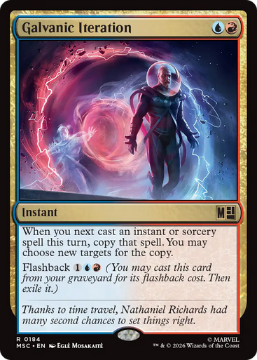 Galvanic Iteration (Surge Foil) | Marvel Super Heroes Commander、Magic: The Gathering、kayou
