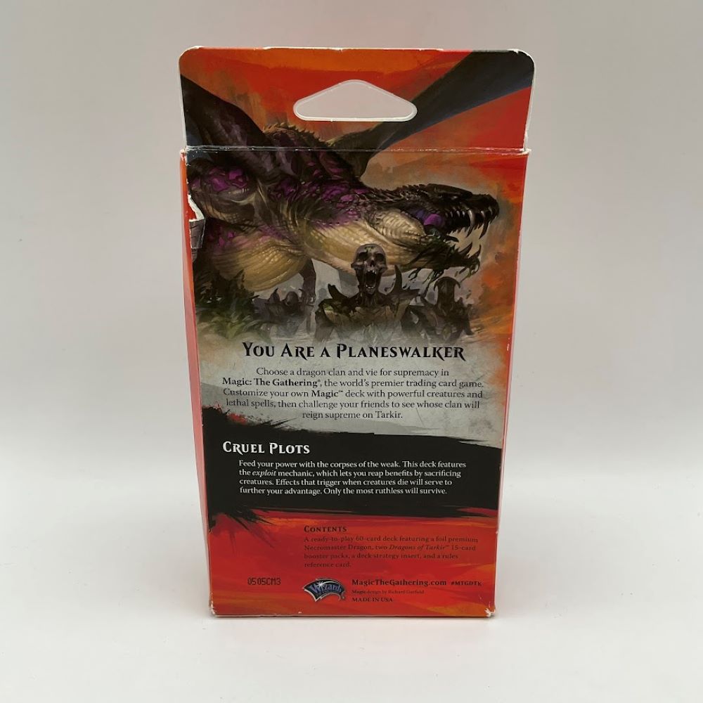 Magic the Gathering: Dragon of Tarkir Intro Pack - Cruel Plots #1 *See Pictures for Condition*、Magic the Gathering、kayou