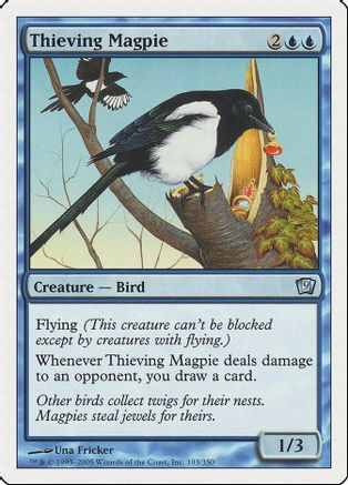 Thieving Magpie (9ED-103) - 9th Edition、Wizards of the Coast、kayou