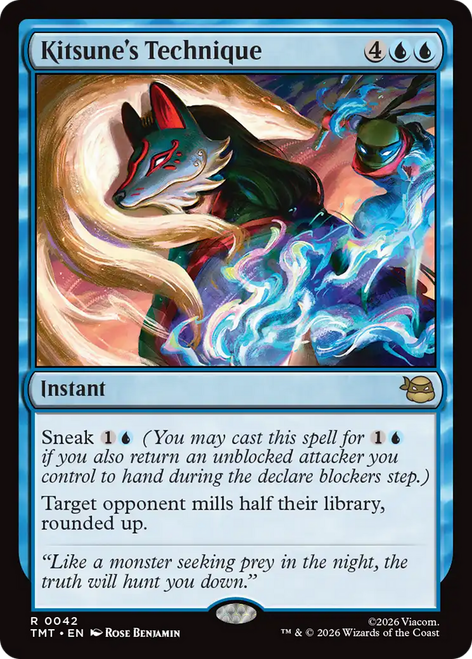 Kitsune's Technique (Foil) | Teenage Mutant Ninja Turtles、Magic: The Gathering、kayou