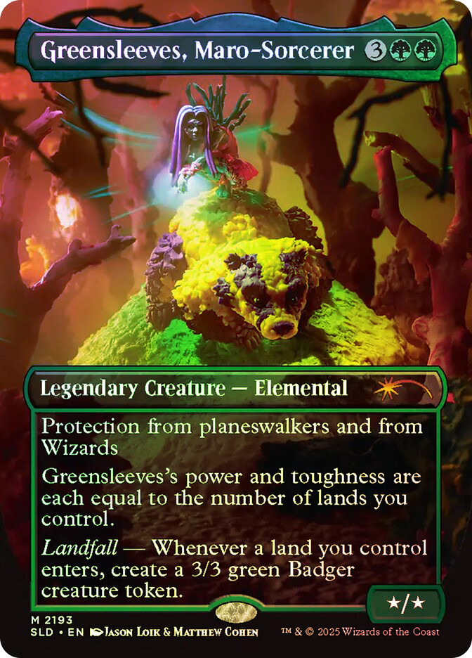 Greensleeves, Maro-Sorcerer (ECRET_SLD_2193-ENF)、Magic: The Gathering、kayou