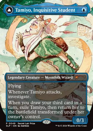 Tamiyo, Inquisitive Student (SLP-049) - Secret Lair Showdown、Wizards of the Coast、kayou