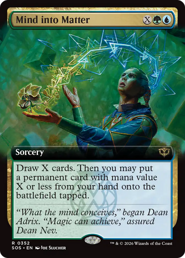 Mind into Matter (Extended Art) | Secrets of Strixhaven、Magic: The Gathering、kayou