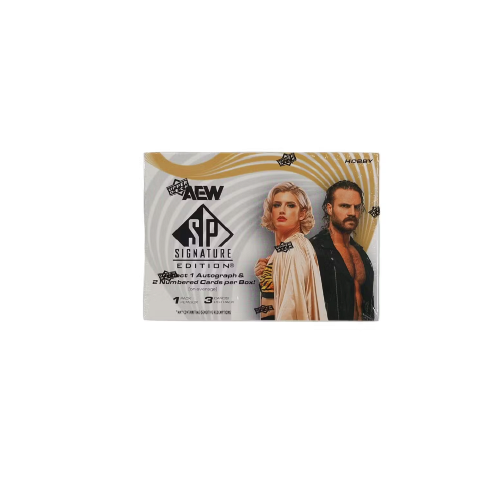 2025 Upper Deck AEW SP Signature Edition Hobby Box、Combat、kayou