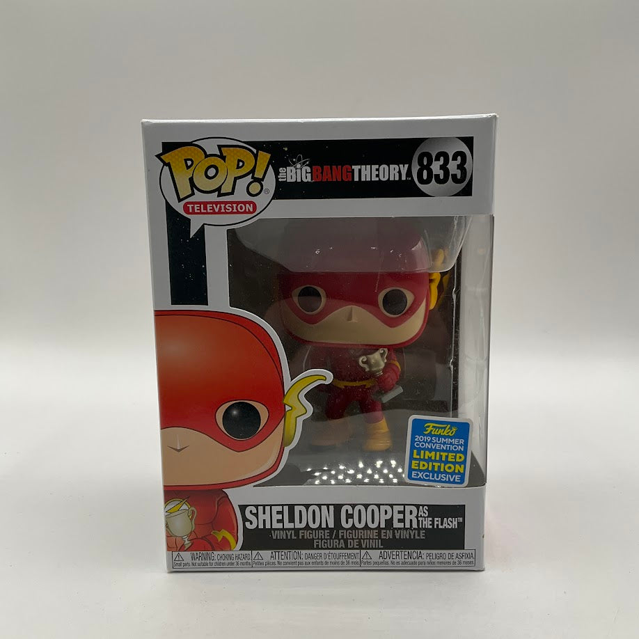 Sheldon Cooper as The Flash Funko Pop! Big Bang Theory #833 2019 Summer、Funko、kayou