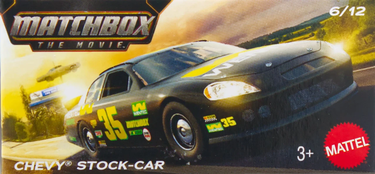 Matchbox: The Movie Chevy Stock-Car Diecast Car、ToyWiz、kayou