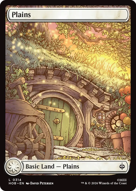 Plains (Full Art Foil) (#314) | The Hobbit、Magic: The Gathering、kayou