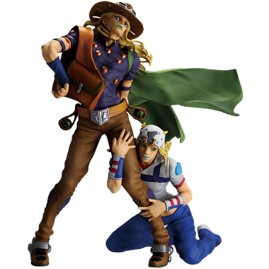 JoJo's Bizarre Adventure: Johnny Joestar & Gyro Zeppeli (The Gathering of Stars) - Masterlise Ichibansho Figure、Bandai Hobby、kayou