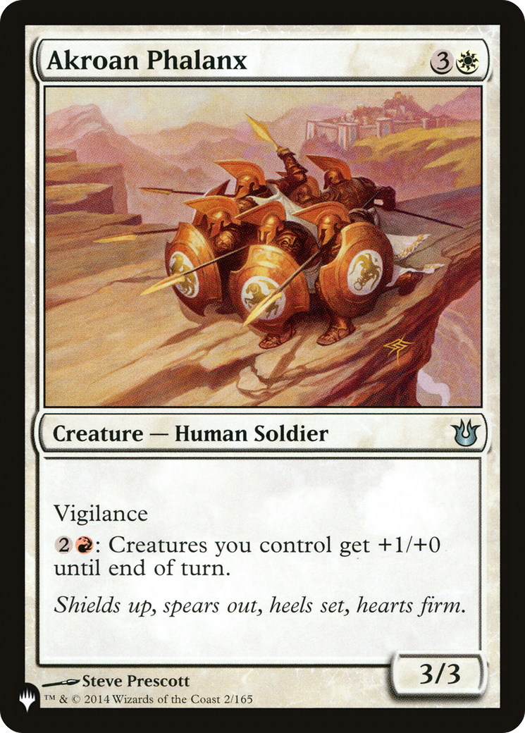 Akroan Phalanx (LIST-2/165) - The List、Wizards of the Coast、kayou