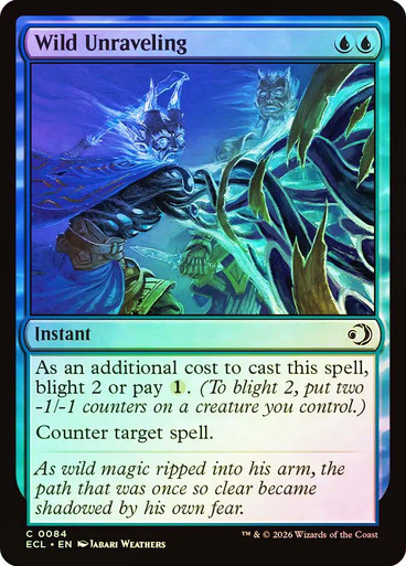 Wild Unraveling SGL-MTG-ECL-084-ENF、Magic: The Gathering、kayou