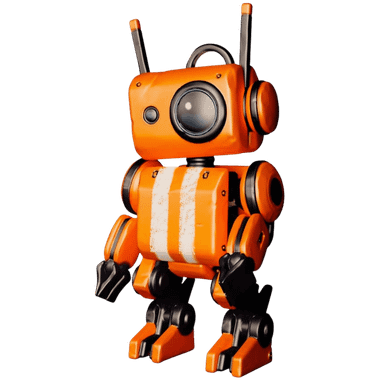 Vestige: Inquisitive Dex - Soft Vinyl Collectible Figure (Add to cart to see price)、Orange Nebula、kayou