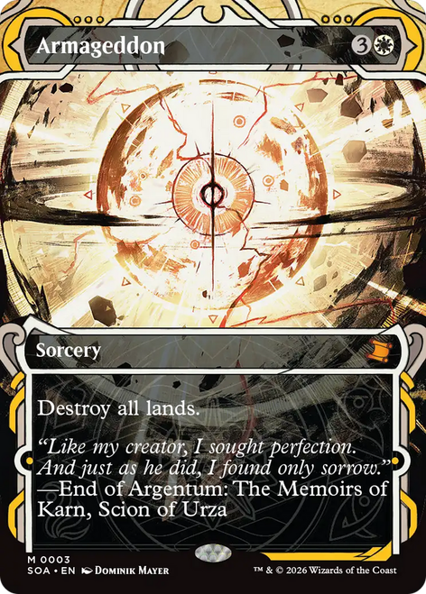 Armageddon (Mystical Archive) | Secrets of Strixhaven Mystical Archive、Magic: The Gathering、kayou