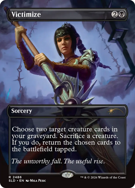 Victimize (Foil) (Secret Lair - Dungeons & Dragons: Shadowheart's Devotion) | Secret Lair Drops、Magic: The Gathering、kayou