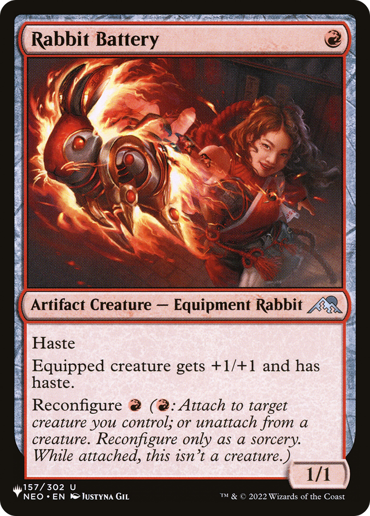 Rabbit Battery (LIST-NEO-157) - The List、Wizards of the Coast、kayou