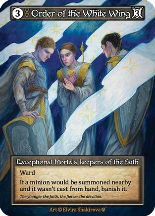 Order of the White Wing (Foil) - Gothic Foil、Gothic、kayou