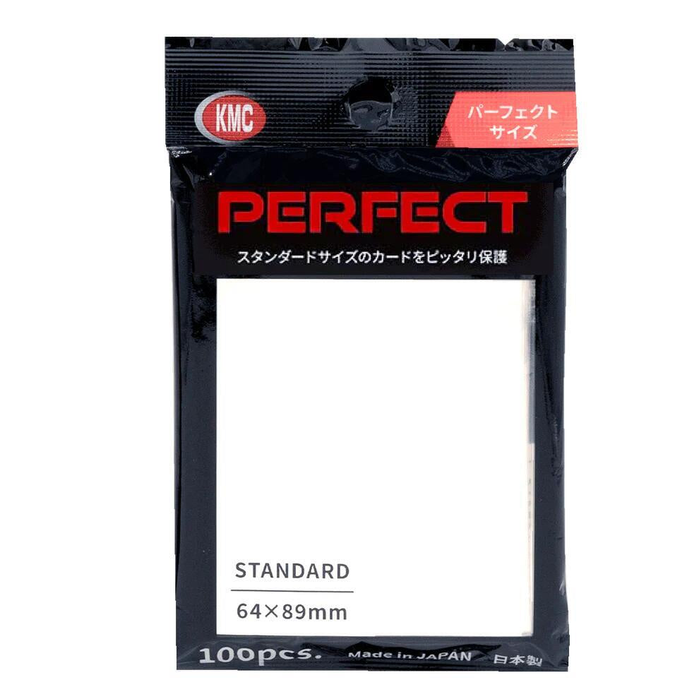 KMC Full Size Perfect Fit 100ct Sleeves - Clear、KMC、kayou