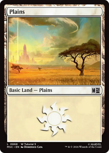Plains (#868) (Tutorial) | Marvel Super Heroes Commander、Magic: The Gathering、kayou