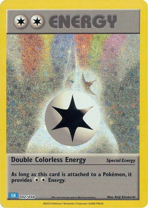 Pokemon Trading Card Game Classic Classic Collection Double Colorless Energy #32 CLB、ToyWiz、kayou