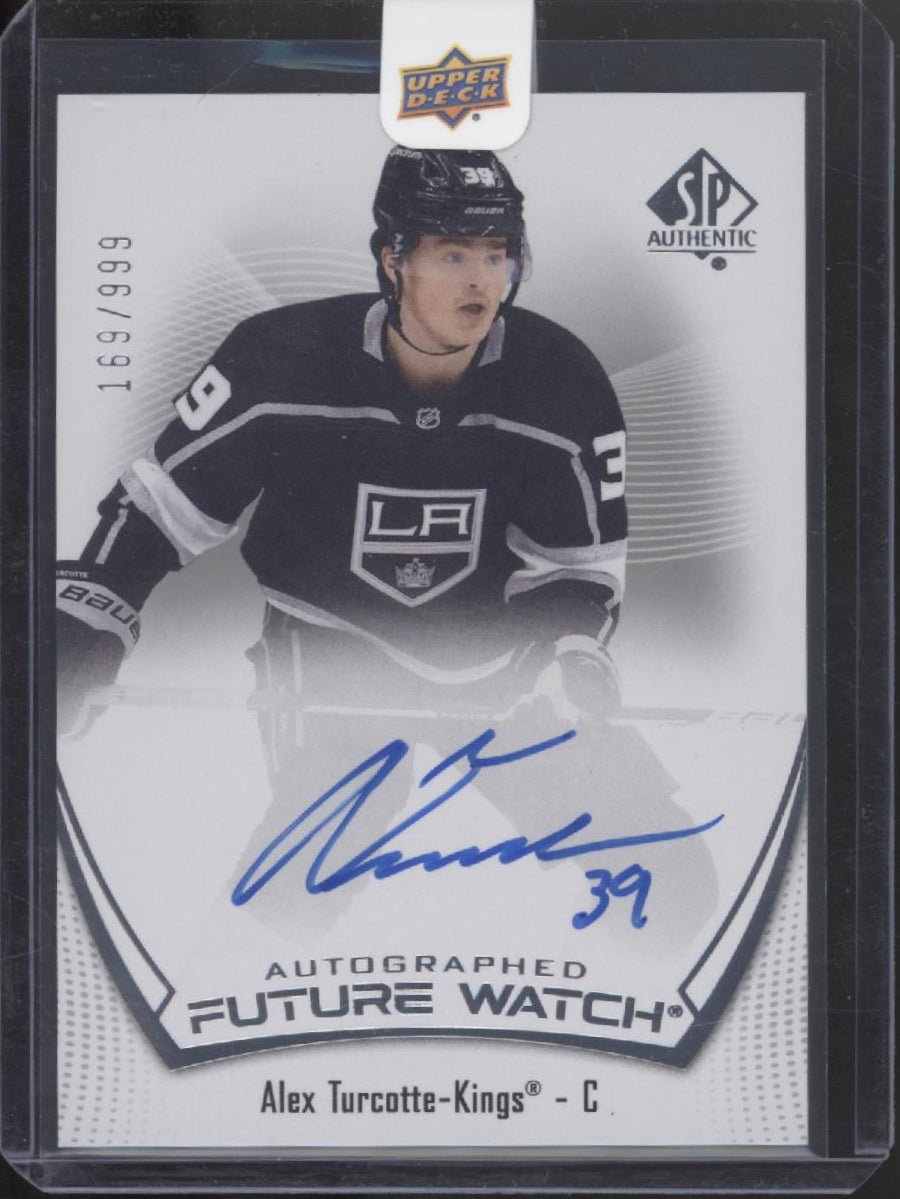 Alex Turcotte 2021-22 Upper Deck SP Authentic Future Watch Auto 169/999 #165、Collector Store LLC、kayou
