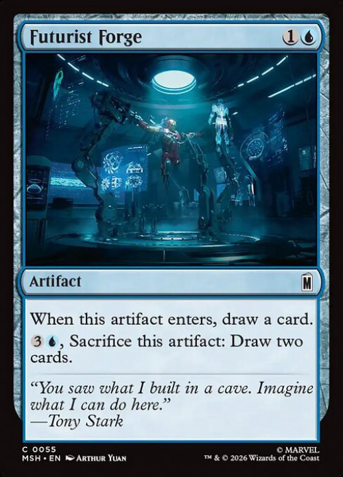 MtG Marvel Super Heroes Common Futurist Forge #55、ToyWiz、kayou