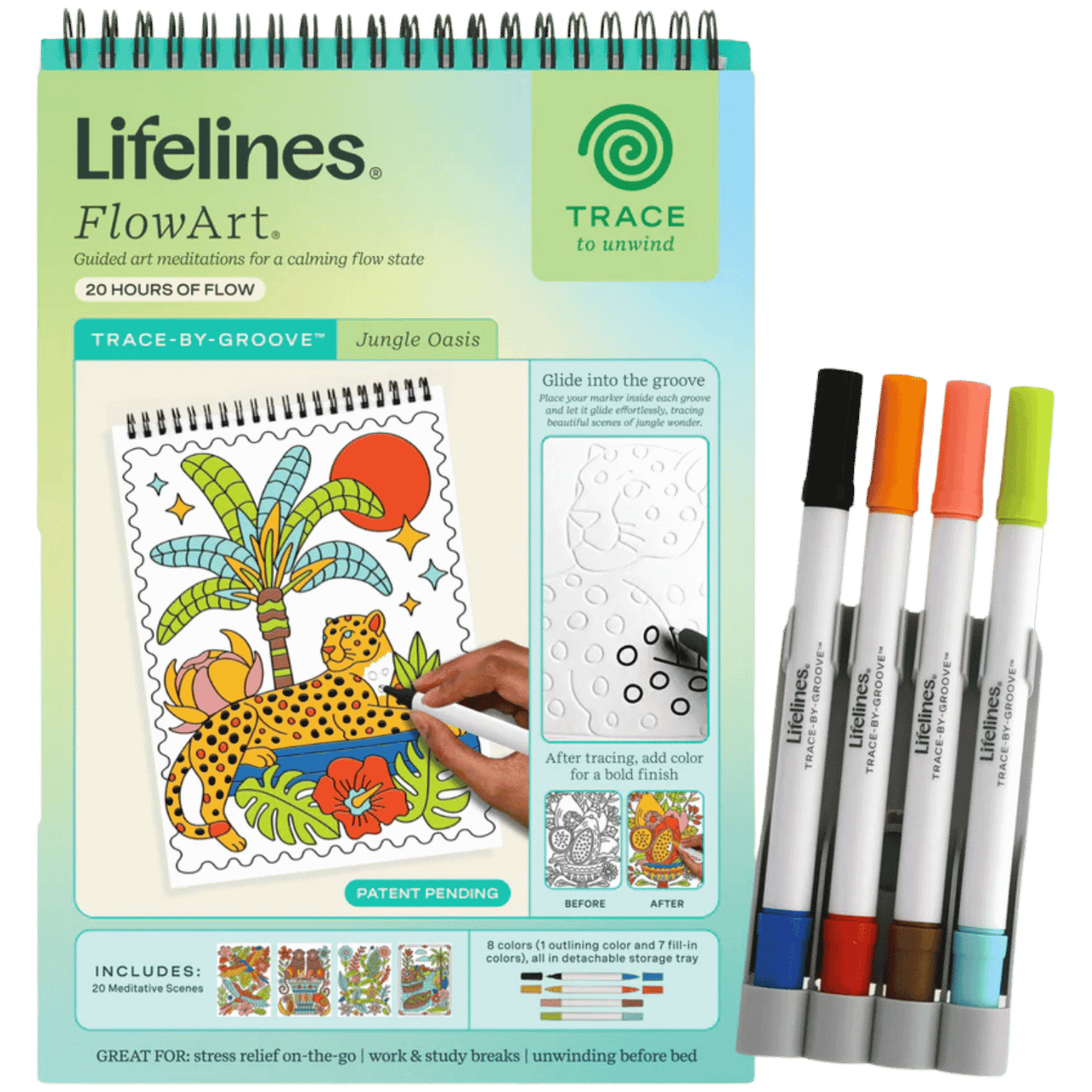 Lifelines FlowArt: Trace-By-Groove - Jungle Oasis、Lifelines、kayou
