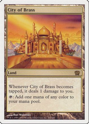 City of Brass (8ED-322) - 8th Edition、Wizards of the Coast、kayou