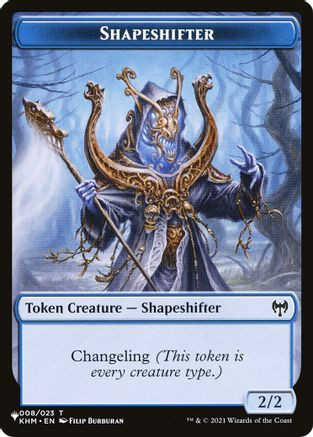 Shapeshifter // Rat Double-Sided Token (LIST-8 // 3) - The List Reprints、Wizards of the Coast、kayou