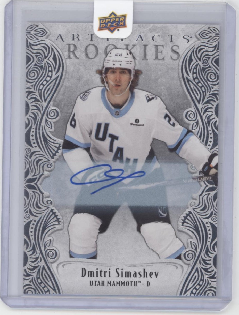 Dmitri Simashev 2025-26 Upper Deck Artifacts RC Auto #XIV、Collector Store LLC、kayou
