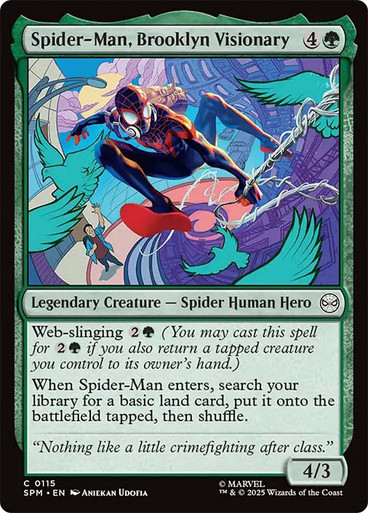 Spider-Man, Brooklyn Visionary、Magic: The Gathering、kayou
