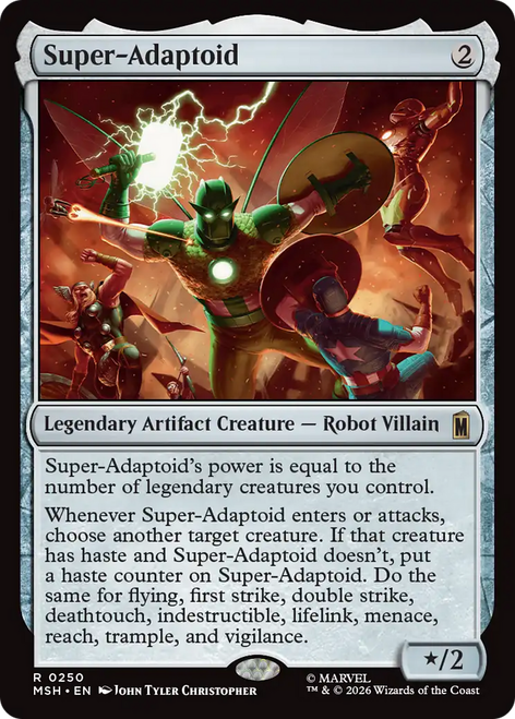 Super-Adaptoid (Foil) | Marvel Super Heroes、Magic: The Gathering、kayou