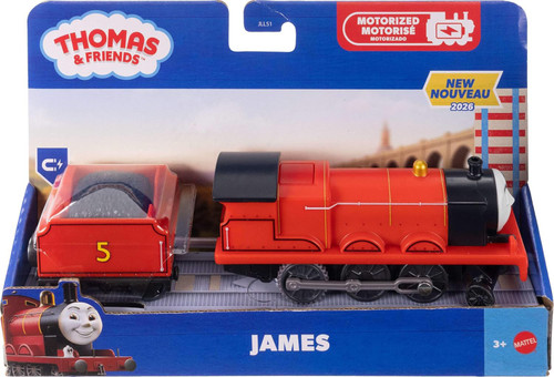 Fisher Price Thomas & Friends Motorized James Train Figure 2026, Version 2、ToyWiz、kayou