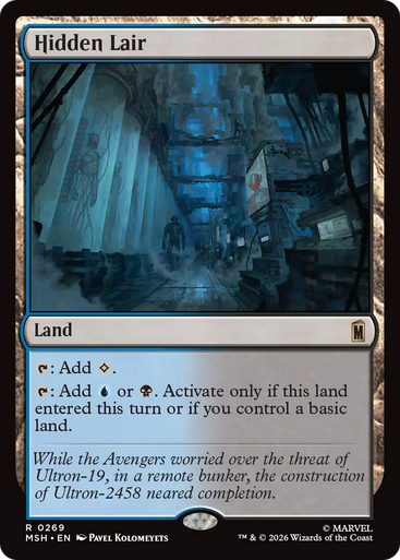 Hidden Lair (Foil) | Marvel Super Heroes、Magic: The Gathering、kayou