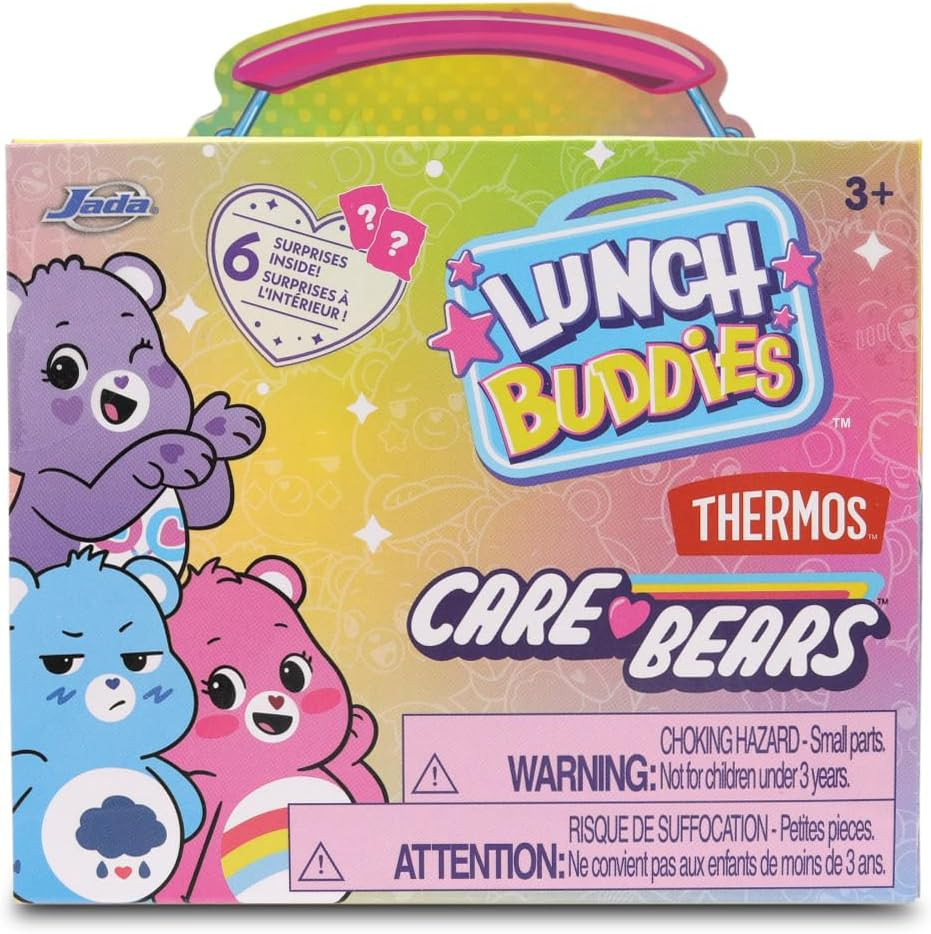 Care Bears Thermos Lunch Buddies Mystery Pack 6 Surprises!、ToyWiz、kayou