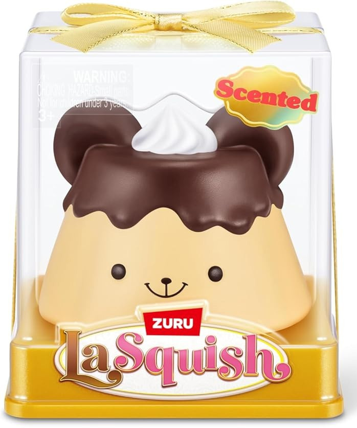 La Squish Bear la Creme Slow Rise Squeeze Toy Scented!、ToyWiz、kayou