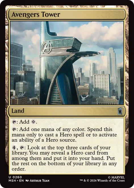 Avengers Tower (Foil) | Marvel Super Heroes、Magic: The Gathering、kayou