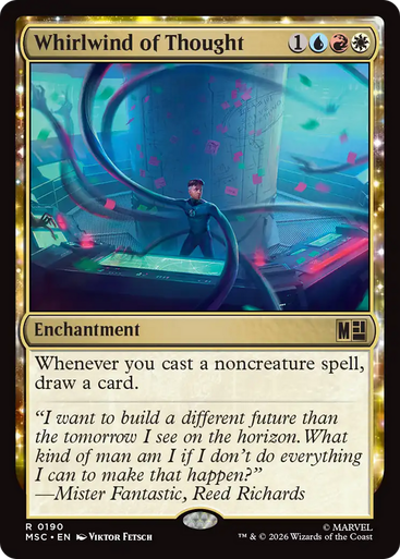 Whirlwind of Thought (Surge Foil) | Marvel Super Heroes Commander、Magic: The Gathering、kayou
