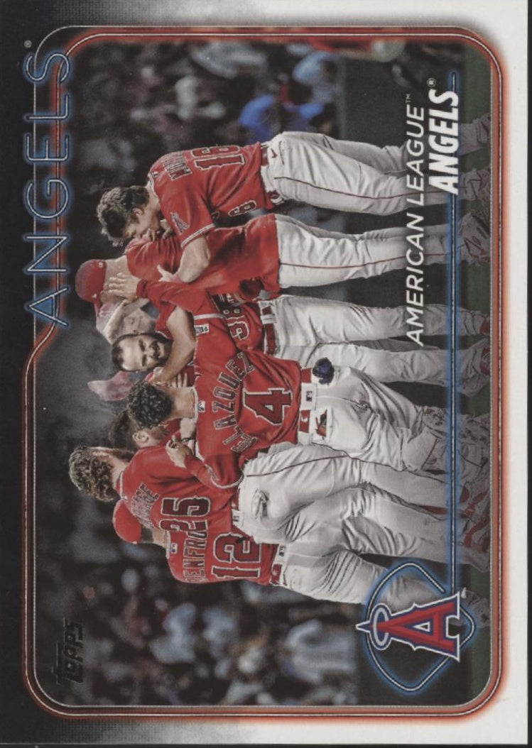 Angels 2024 Topps Series 1 Gold Mirror Image #279、Collector Store LLC、kayou