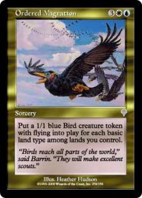 MtG Invasion Uncommon Ordered Migration #258、ToyWiz、kayou