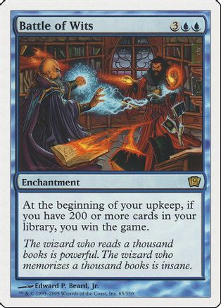 Battle of Wits (9ED-065) - 9th Edition、Wizards of the Coast、kayou