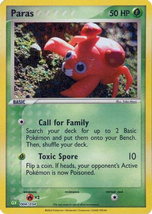 Paras 4 - Trading Card Game Classic Holofoil、The Pokémon Company、kayou