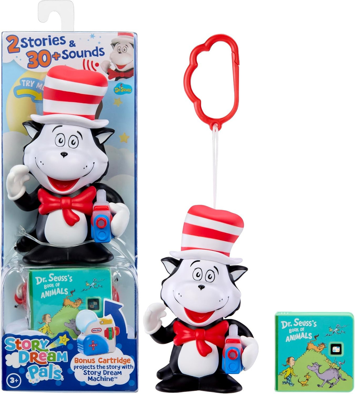 Little Tikes Story Dream Machine Story Dream Pals The Cat in the Hat Story Pack Dr. Seuss's Book of Animals、ToyWiz、kayou