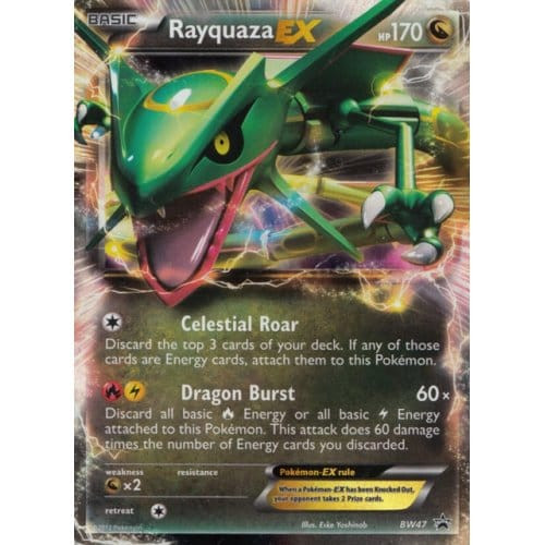 Black & White Promo BW47 Rayquaza EX、Pokemon、kayou