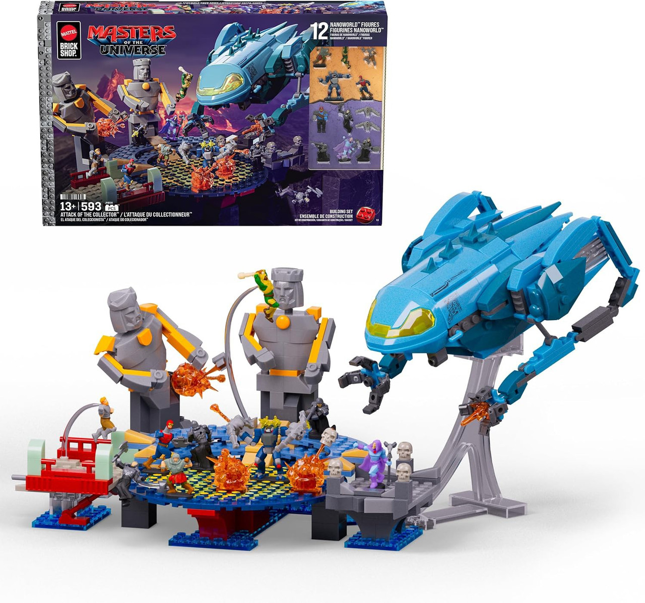 Masters of the Universe Brick Shop Attack of the Collector Building Set 2026 Movie、ToyWiz、kayou
