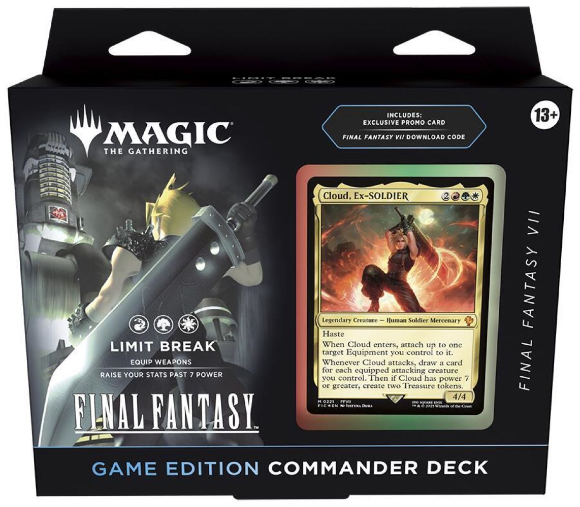Magic the Gathering: Final Fantasy VII Commander Deck Limit Break (Game Edition)、Magic the Gathering、kayou