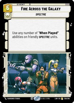 Fire Across the Galaxy (256/264) - A Lawless Time、Fantasy Flight Games、kayou