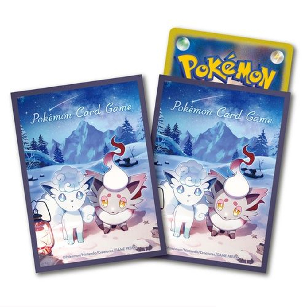 Pokemon: Alolan Vulpix & Hisuian Zorua Japanese Sleeves (Japanese Pokemon Center Exclusive)、Pokemon、kayou