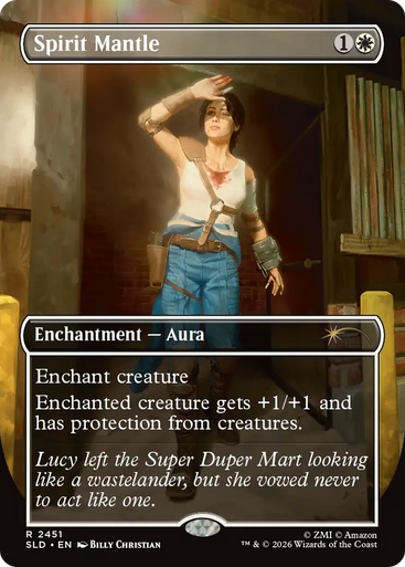 Spirit Mantle (Foil) (Secret Lair - Fallout: Beyond Vault 33) | Secret Lair Drops、Magic: The Gathering、kayou