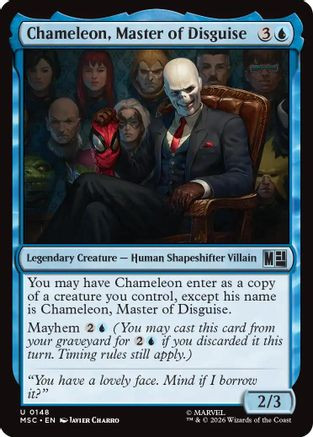 Chameleon, Master of Disguise (MSC-148) - Commander: Marvel Super Heroes、Wizards of the Coast、kayou