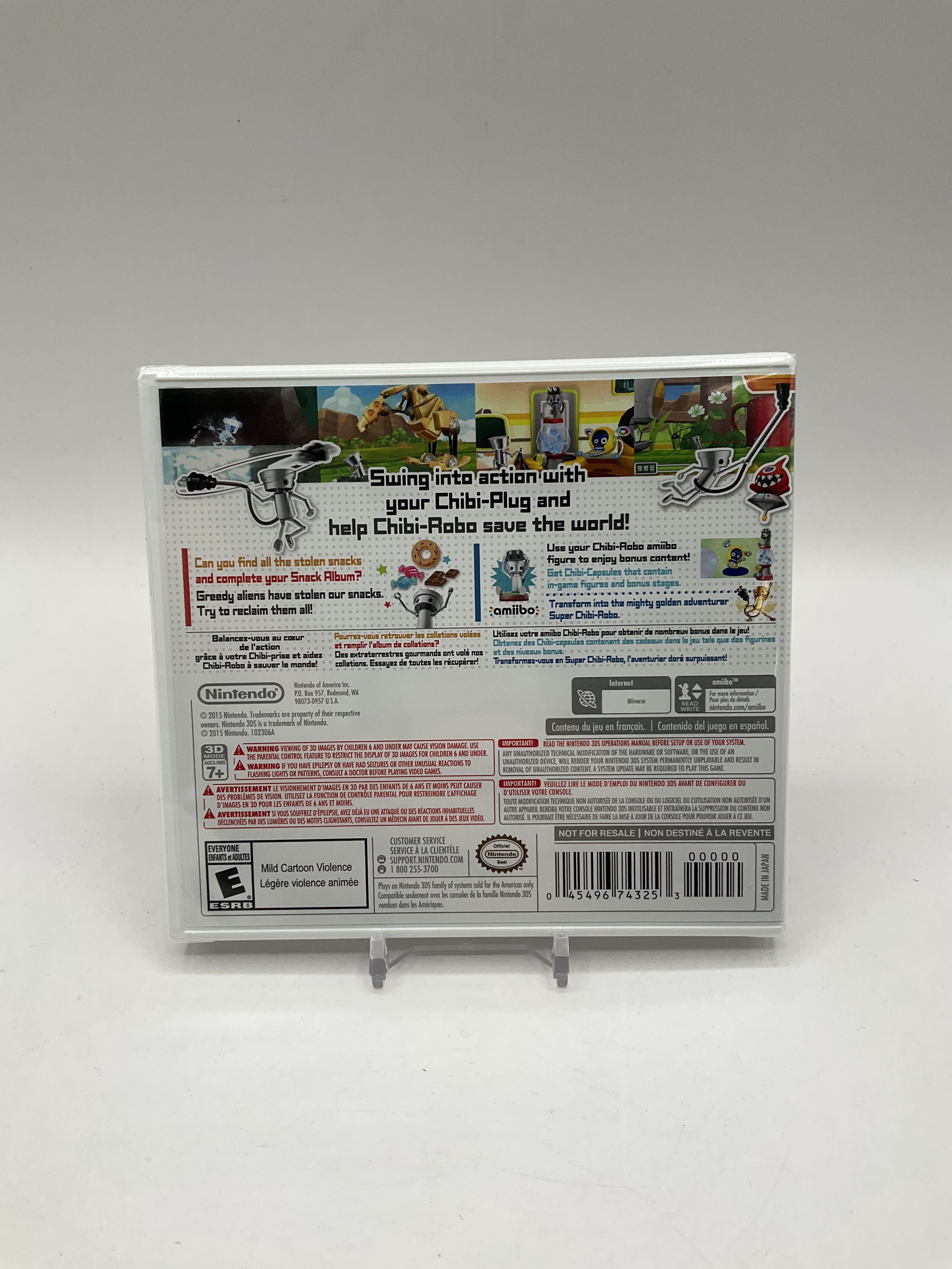 Chibi-Robo Zip Lash Nintendo 3DS Sealed、Collector Store LLC - VG、kayou