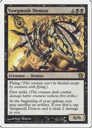 Yawgmoth Demon (9ED-170) - 9th Edition Foil、Wizards of the Coast、kayou